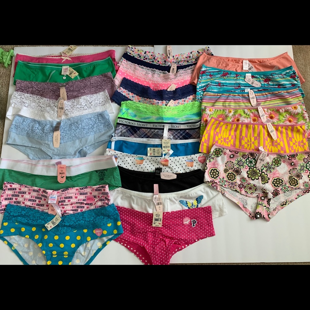 24 VS underwear bundled price, also listed sep.